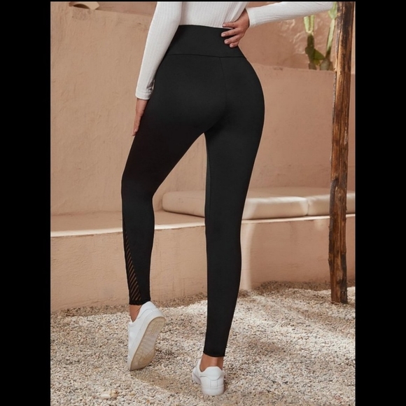 NEW High Rise Mesh Leggings 💞 - Picture 5 of 10